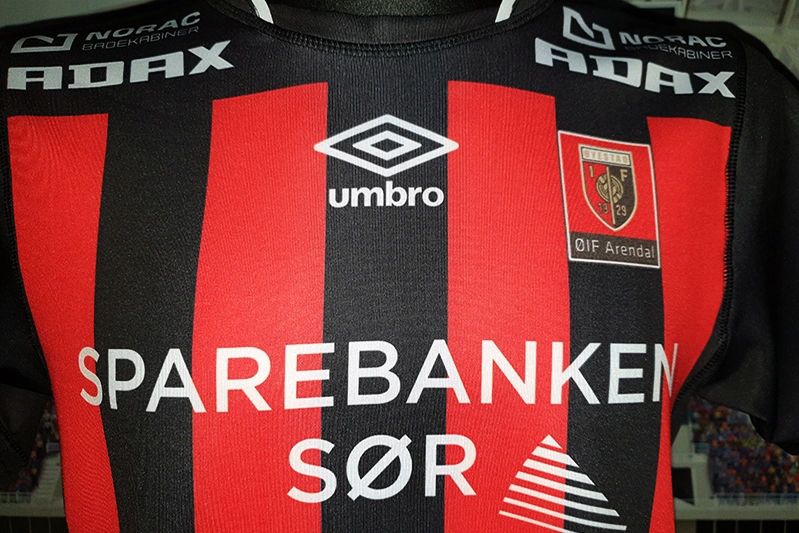 Øyestad IF Arendal Elite Umbro 2018/2019 home rozmiar: XL NOWA