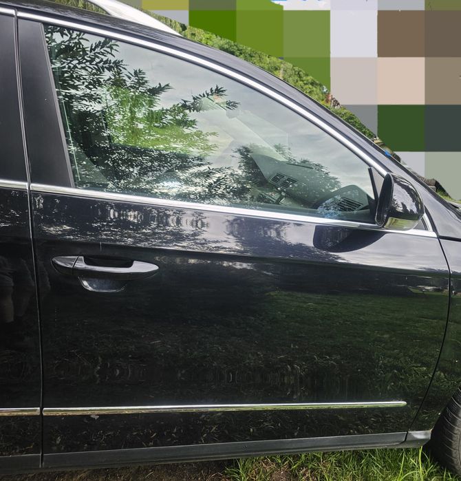 Drzwi przód przednie prawe pasażera Volkswagen Passat B6 LC9X