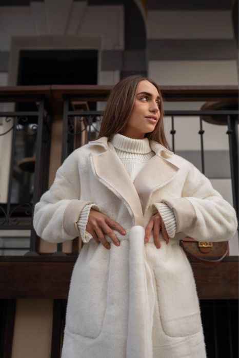 Дубленка замш/норка 42-64 р шубка