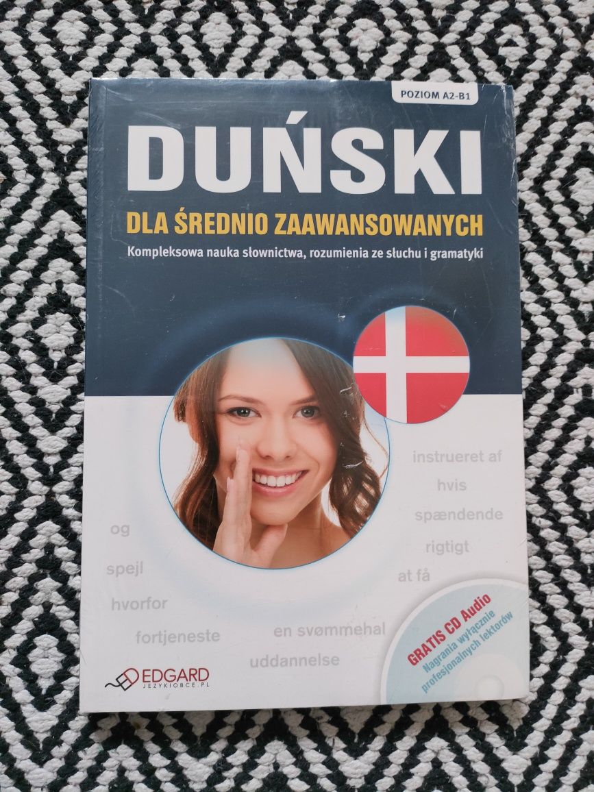 Duński dla średnio zaawansowanych książka do nauki języka duńskiego