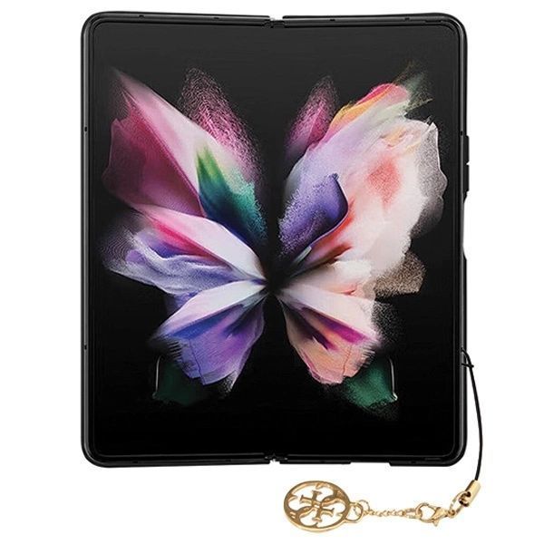 Etui Guess 4G Charms Collection na Samsung Galaxy Z Fold 5 - szare
