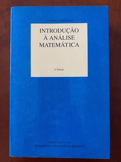 Introdução à Análise Matemática - Livro Universitário