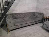 Sofa i puf Chesterfield