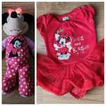 Body ze skrzydłami minnie mouse 12-18 m-c + grająca