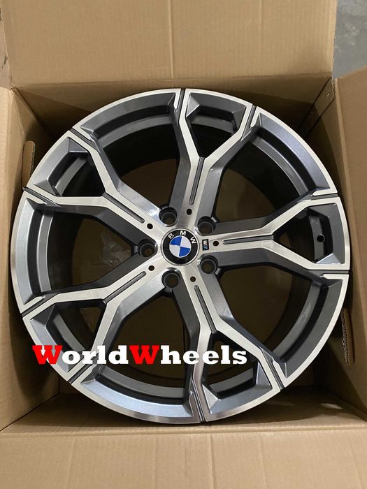 Диски R20 5x120 BMW X5 X6 E70 F15 E71 F16 741 стиль різноширокі