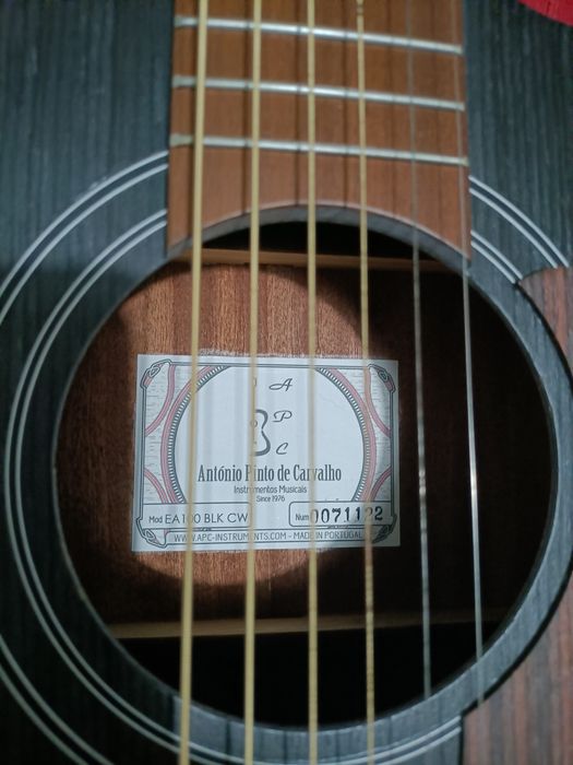 Guitarra Electroacústica António Pinto Carvalho + Saco Fender