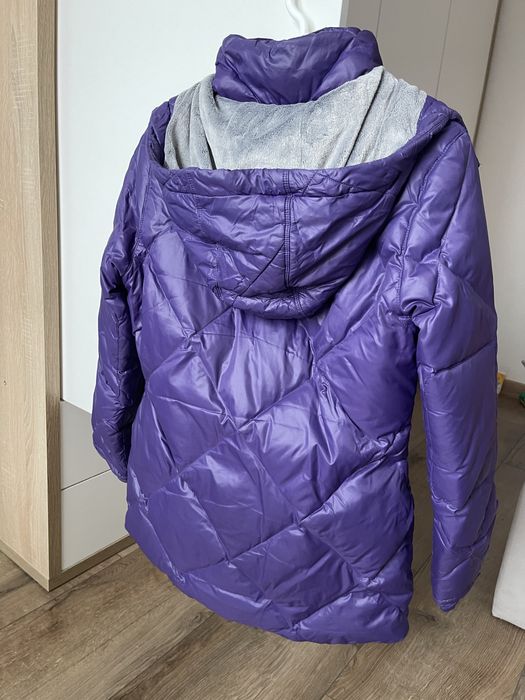 Куртка жіноча зимова, Reebok, з натуральним наповнювачем, розмір XS-S