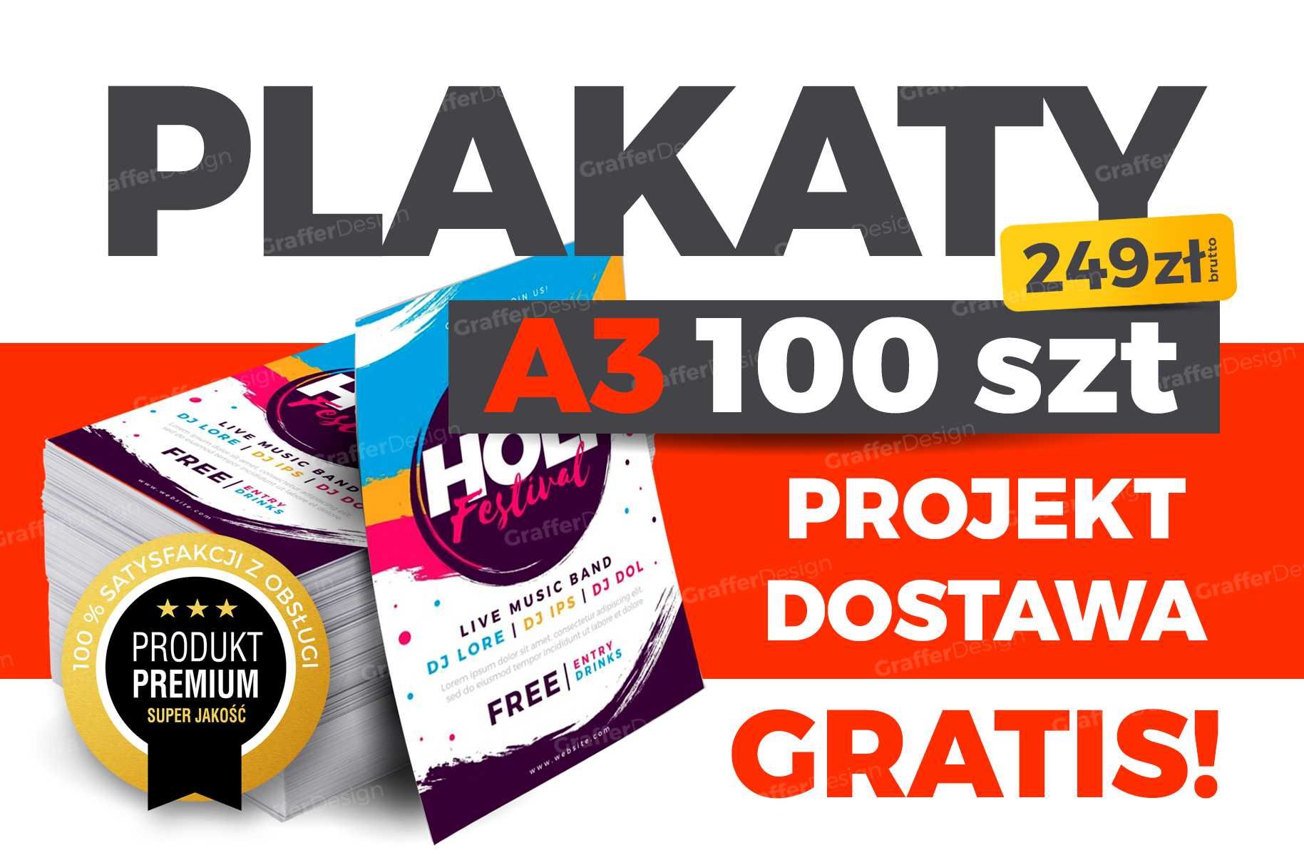 Baner reklamowy reklama banery szyld tablica  ulotki plakaty wizytówki