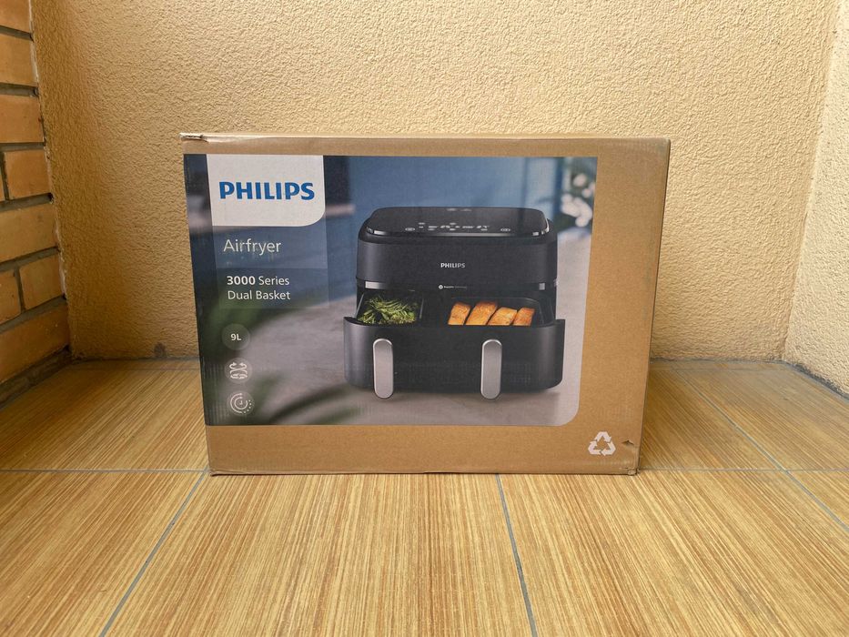 Мультипіч [аерофритюрниця] Philips Dual NA351/00 9L Нові! Запечатані!
