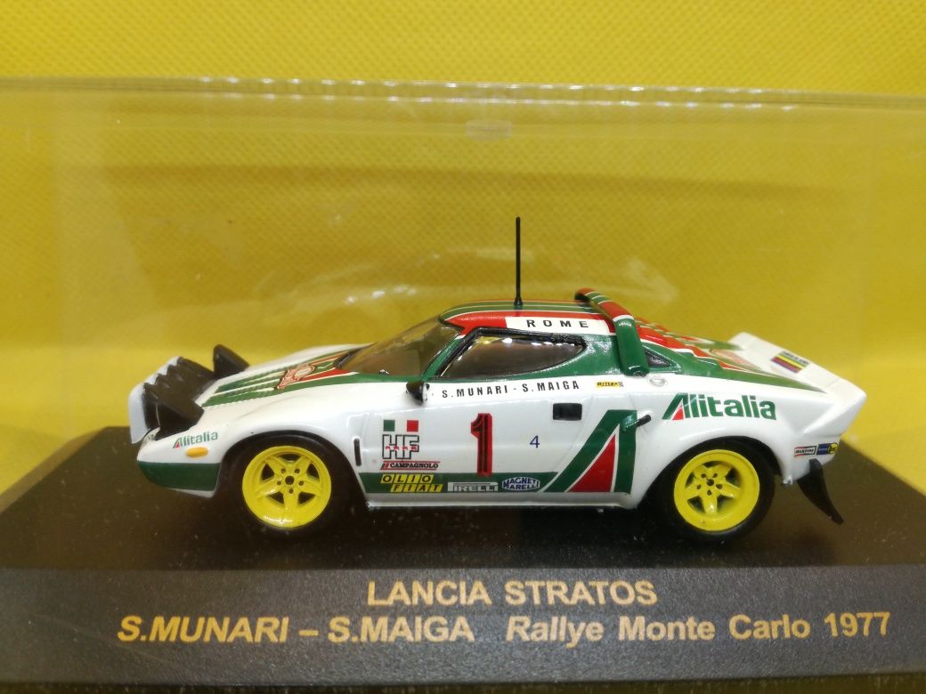 N. 72 Miniaturas 1/43 Lancia de Rally 8 Modelos diferentes