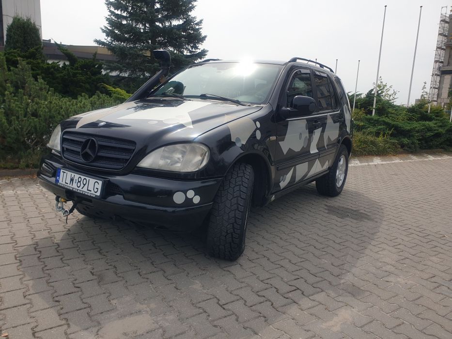 Mercedes ML W163 2.7 CDI off-road wyciągarka, AT, osłony, android bose