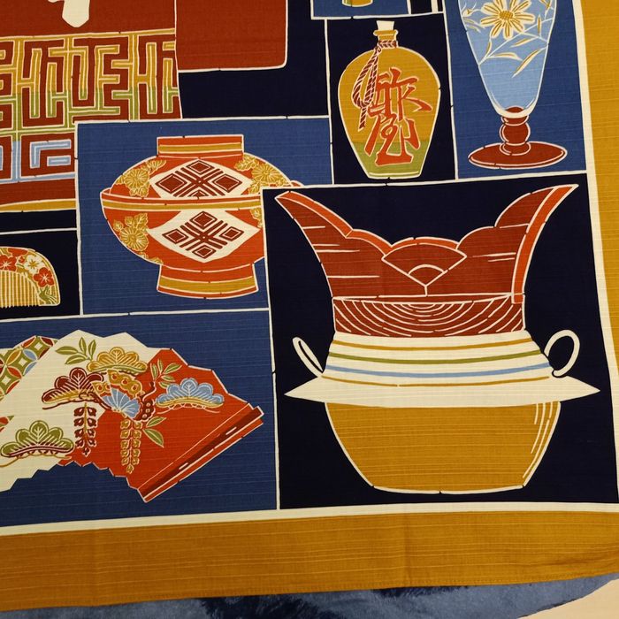 FUROSHIKI tradycyjna japońska tkanina do pakowania. YAMADA SENI