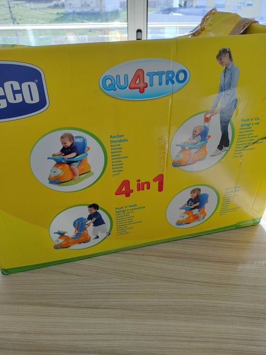 Chicco quattro - andarilho e primeiros passos - Excelente estado