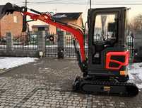 WYPRZEDAŻ Minikoparka SANMAR 1,5T silnik kubota,zwolnice lkc