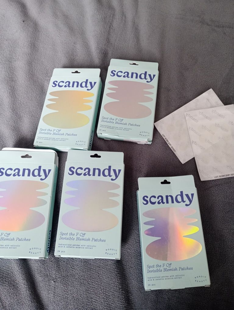 Plastry na pryszcze Scandy