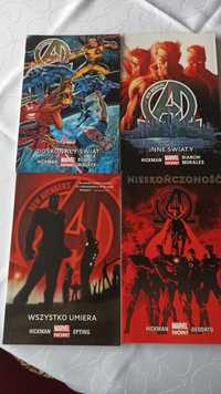 NEW AVENGERS #1,2,3,4 -komplet!