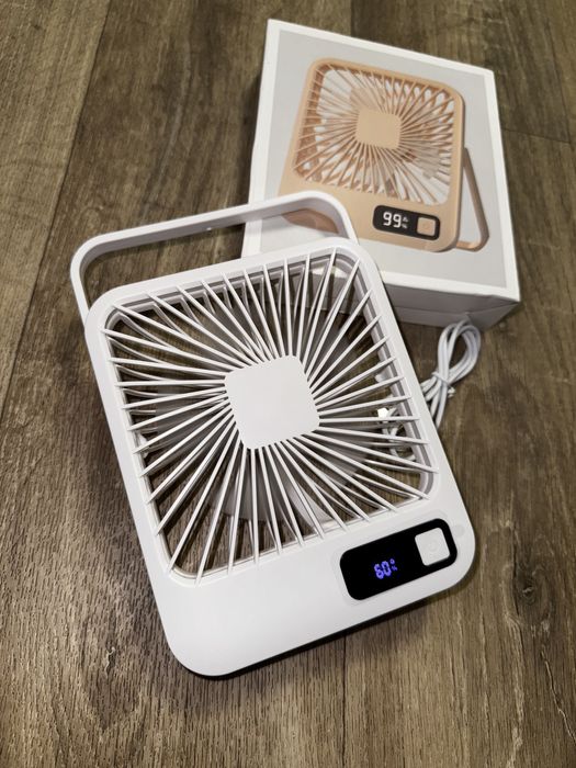 Новый Usb вентилятор портативный 2000mah с аккумулятором