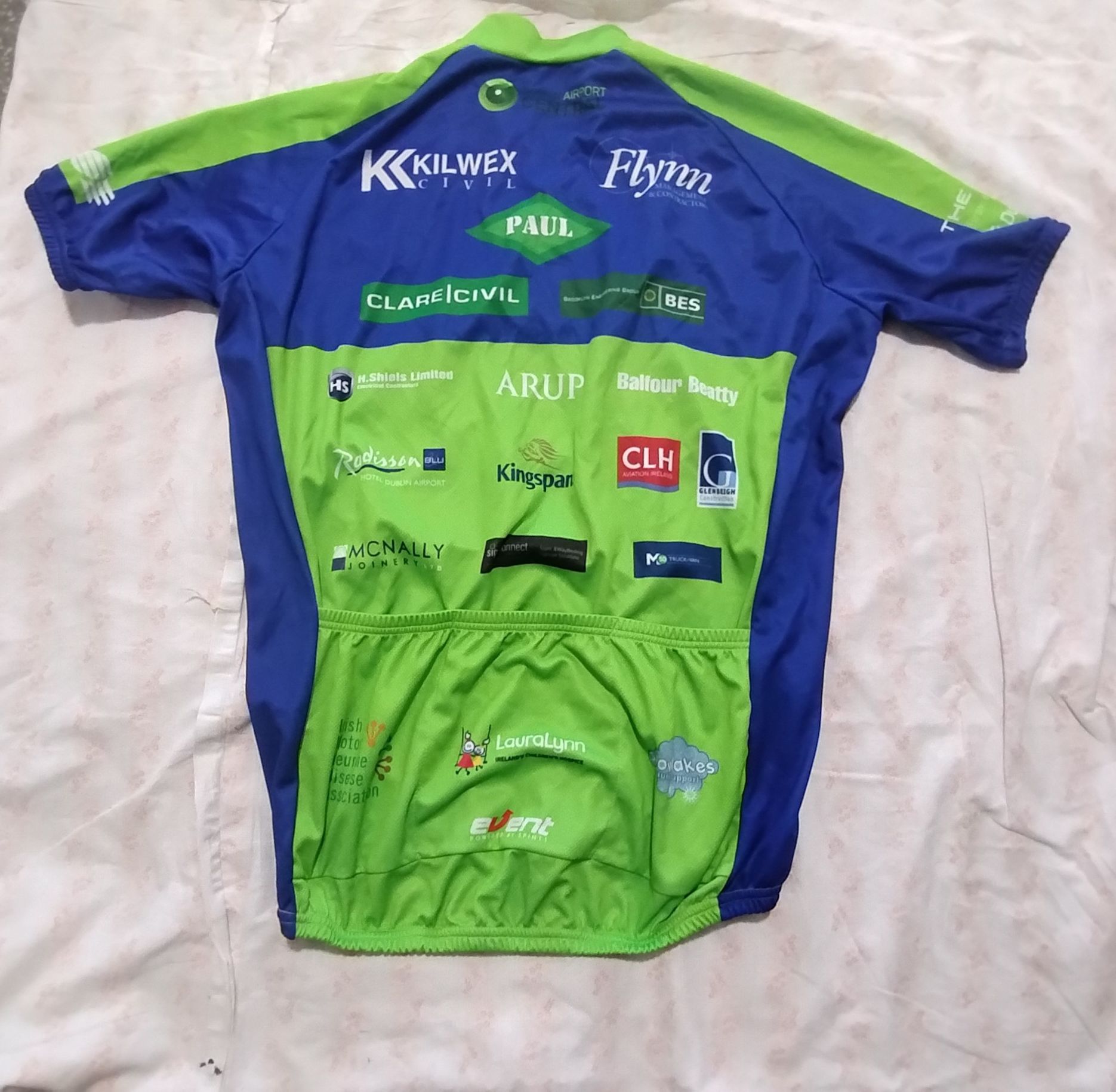 Koszulka kolarska Spin 11 Event Irlandia
