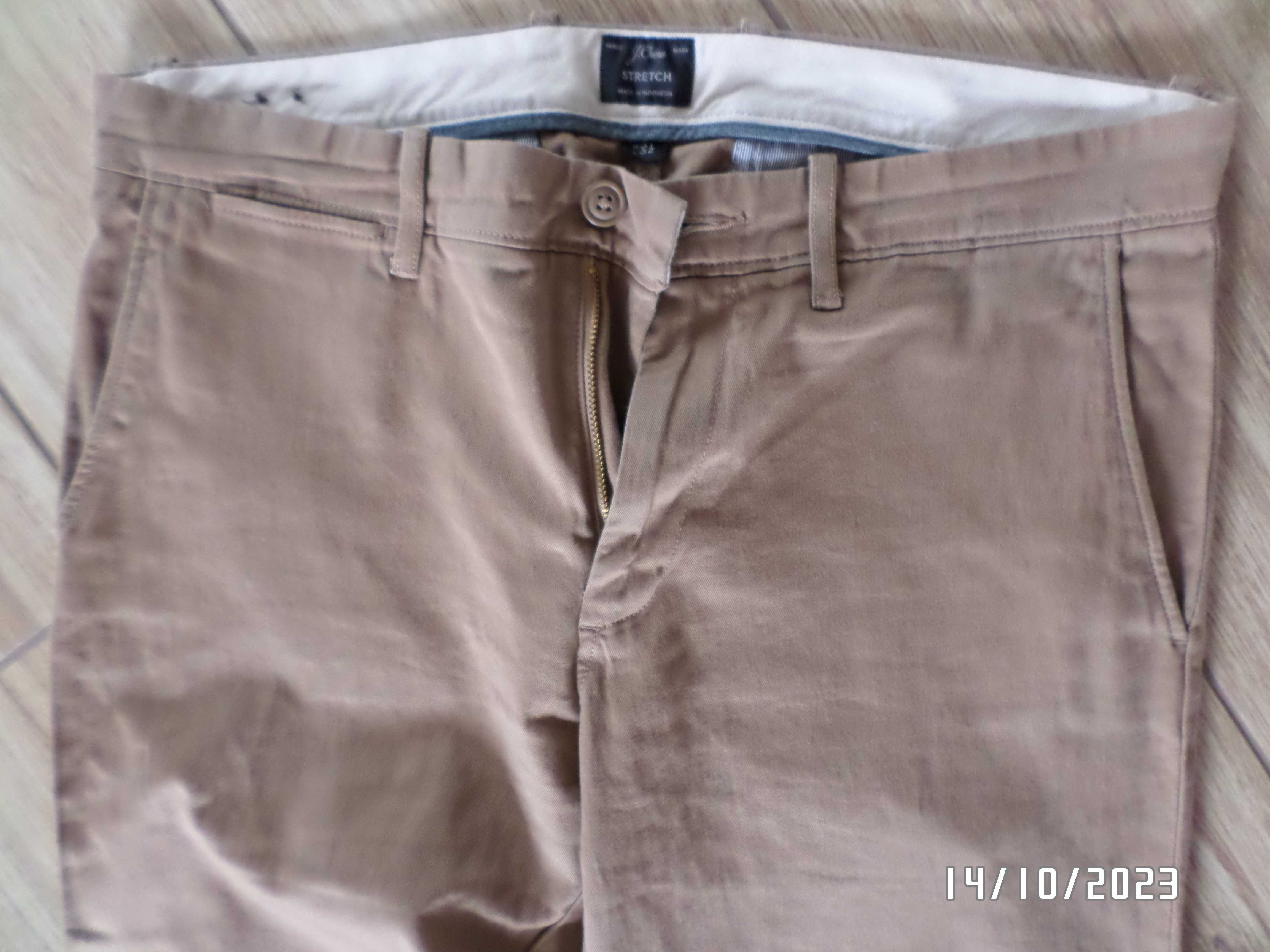 bawełniane spodnie męskie jeans-slim-stretch-rozmiar-31/32-L