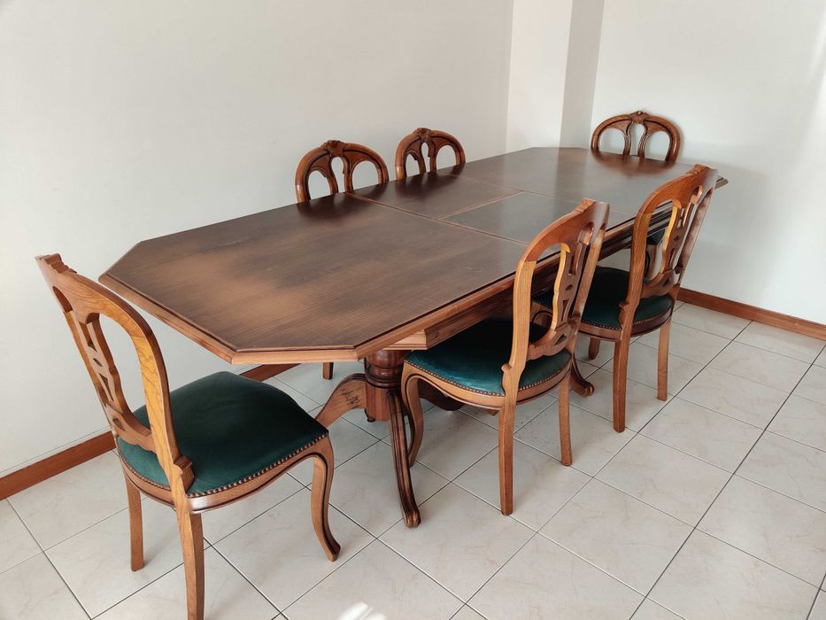 Conjunto Móveis Madeira Maciça