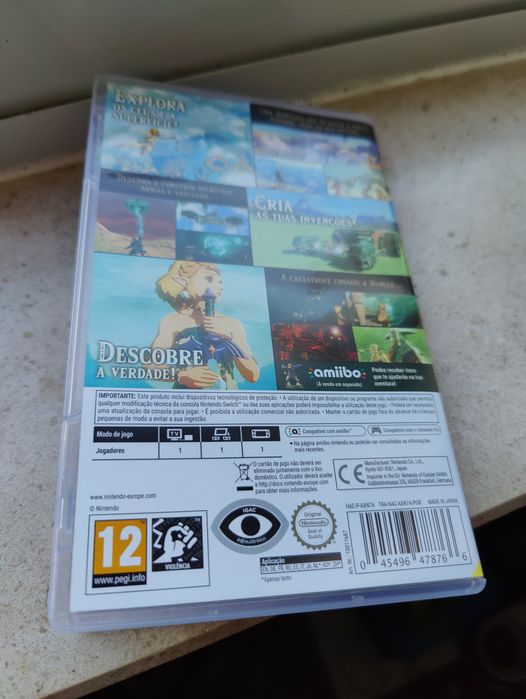 Zelda Tears of the Kingdom - Caixa