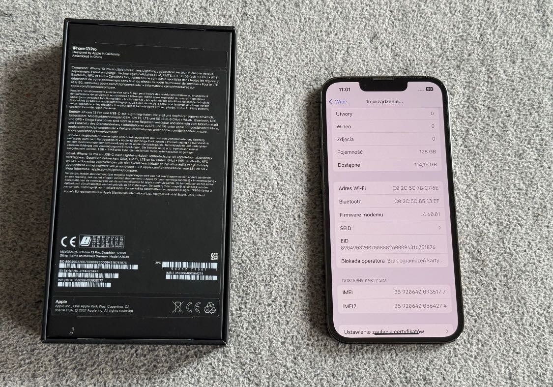 iPhone 13 Pro 128gb / stan bdb / 79%