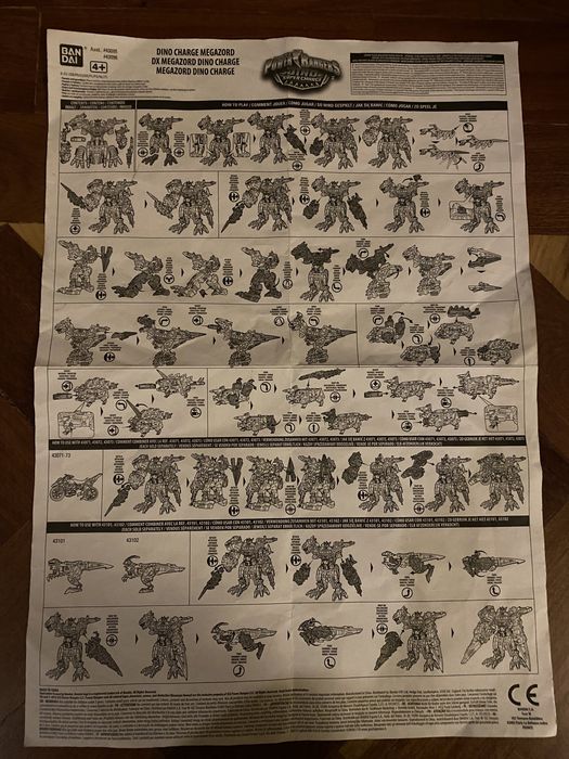 Power rangers dino charge megazord