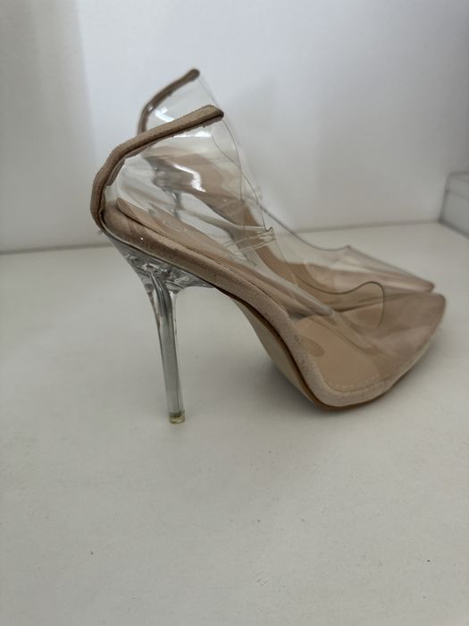 Spzilki transparentne 38