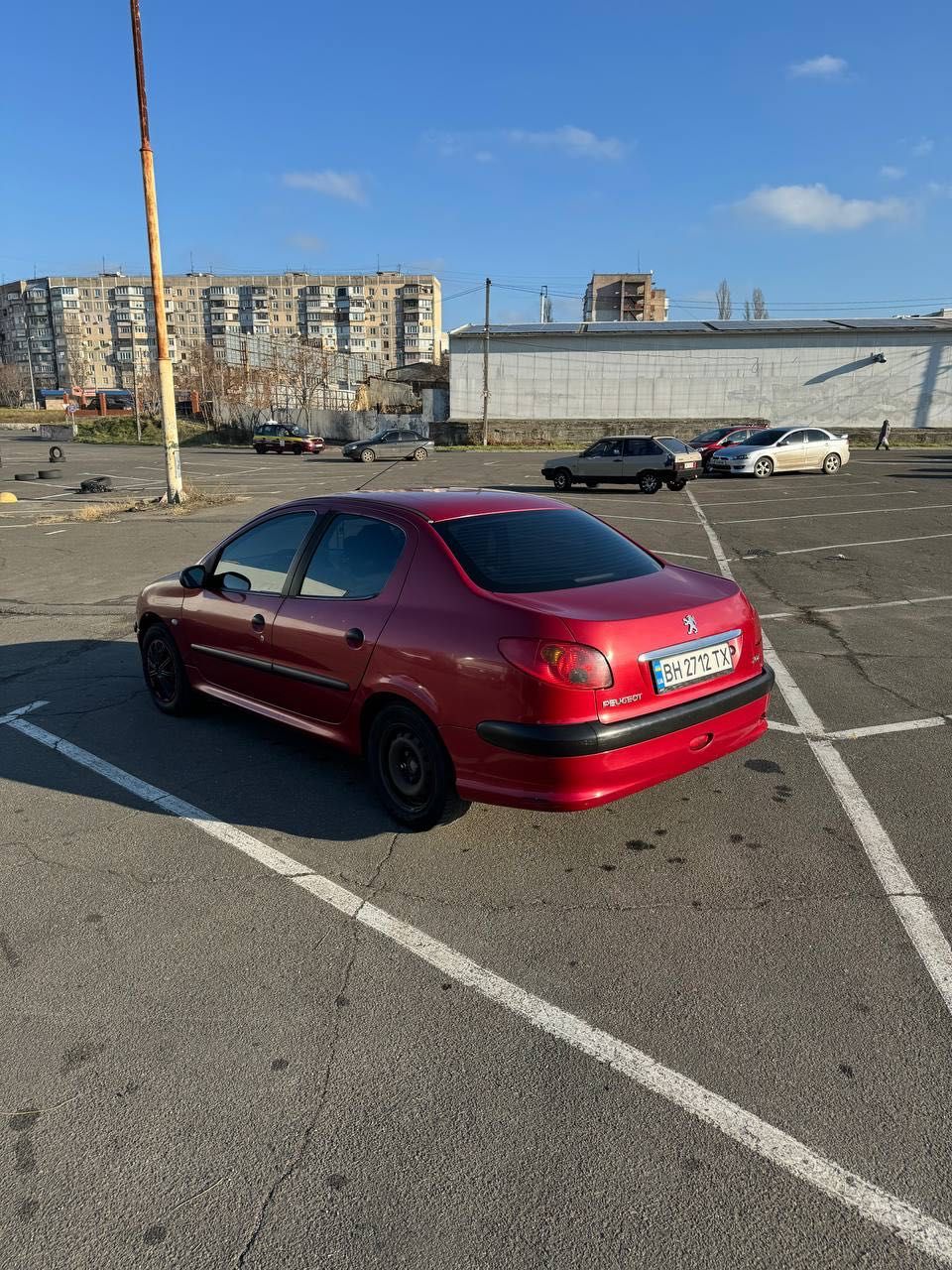 Peugeot 206 XR 2007 1,4 бензин