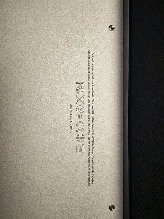 MacBook Pro 15” (A1286) – sprawny po nowej instalacji macOS