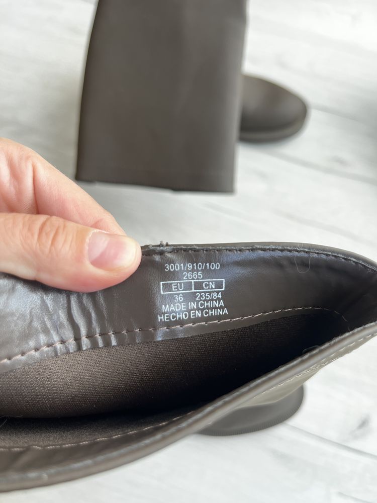 Сапоги Zara.Взуття Zara