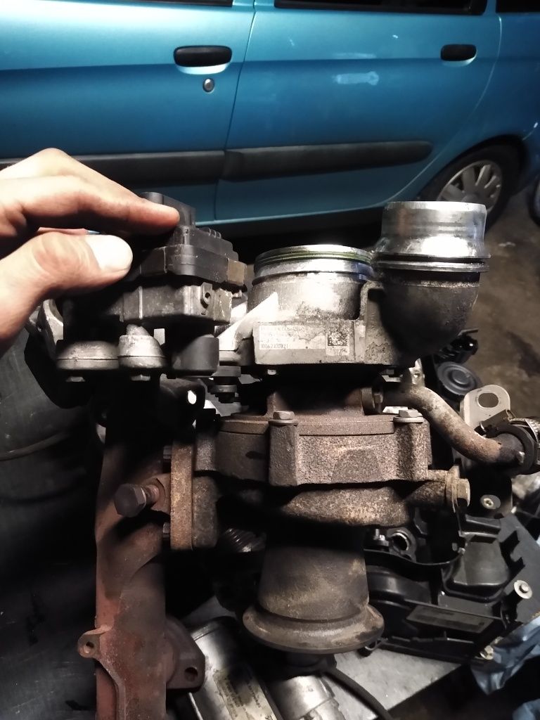 Turbina turbosprężarka BMW n47d20c N47T 184Km F10 F25 F30 f20 e90