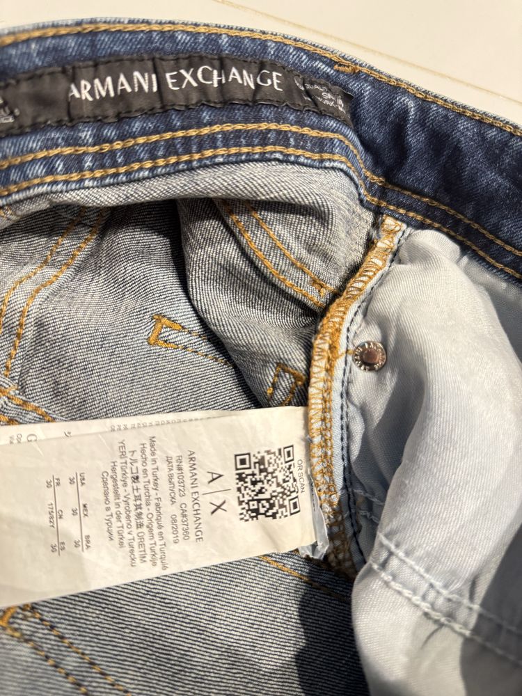 Emporio Armani EA7 spodnie jeansowe męskie