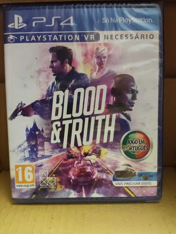 Blood & Truth VR PS4/PS5 (NOVO/SELADO)