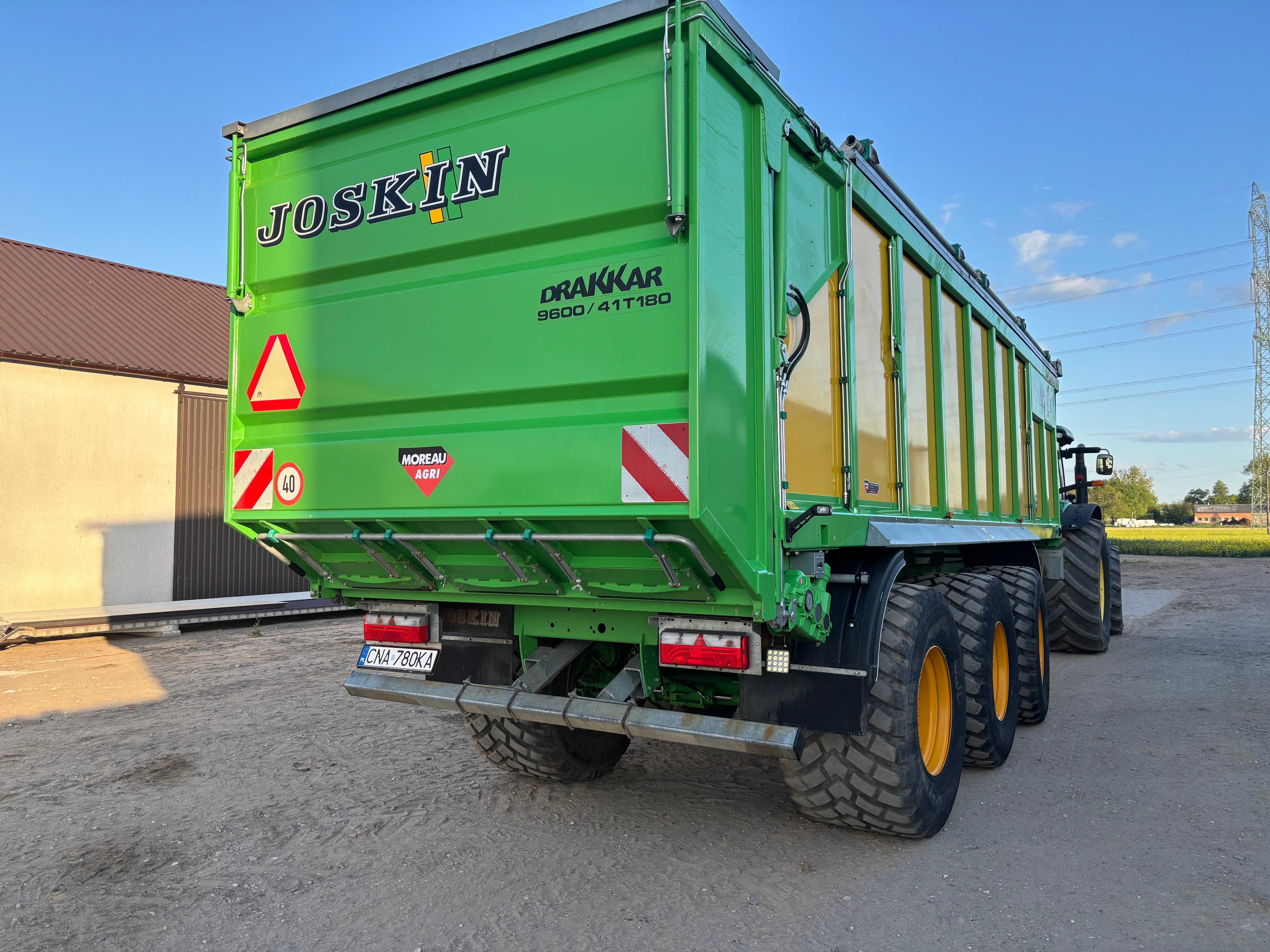 Przyczepa Rolnicza JOSKIN DRAKKAR 9600/41T 180
