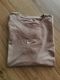 Koszulka meska nike beżowa bluza t-shirt XL