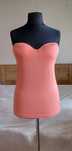 Brzoskwiniowy top
