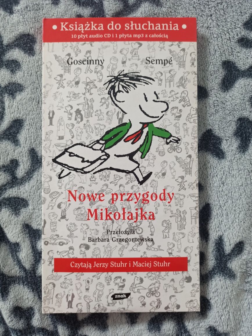 Nowe przygody Mikołajka audiobook MP3/CD