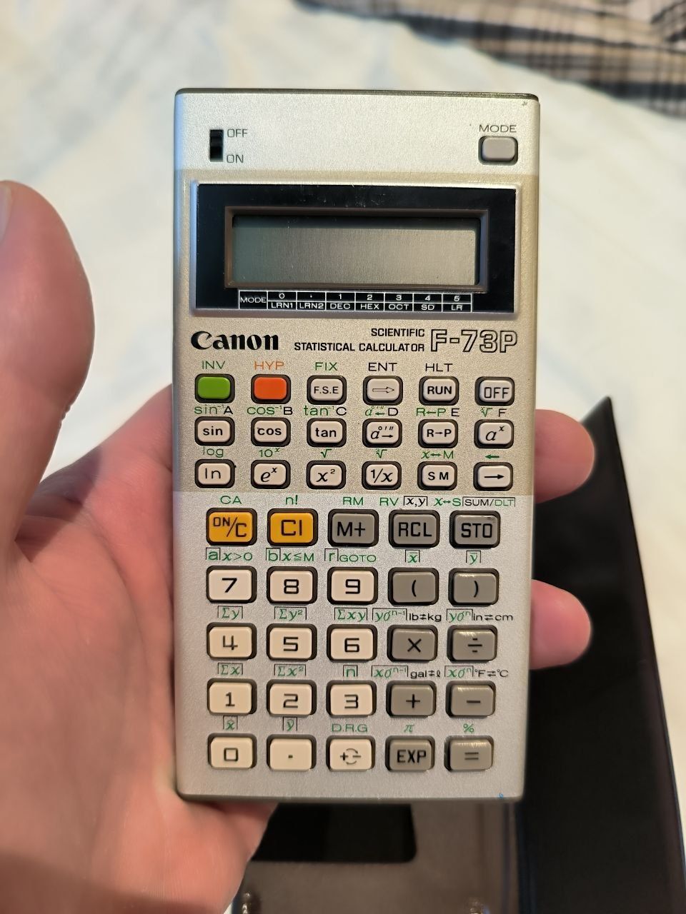 Программируемый калькулятор Canon F-73P, Япония