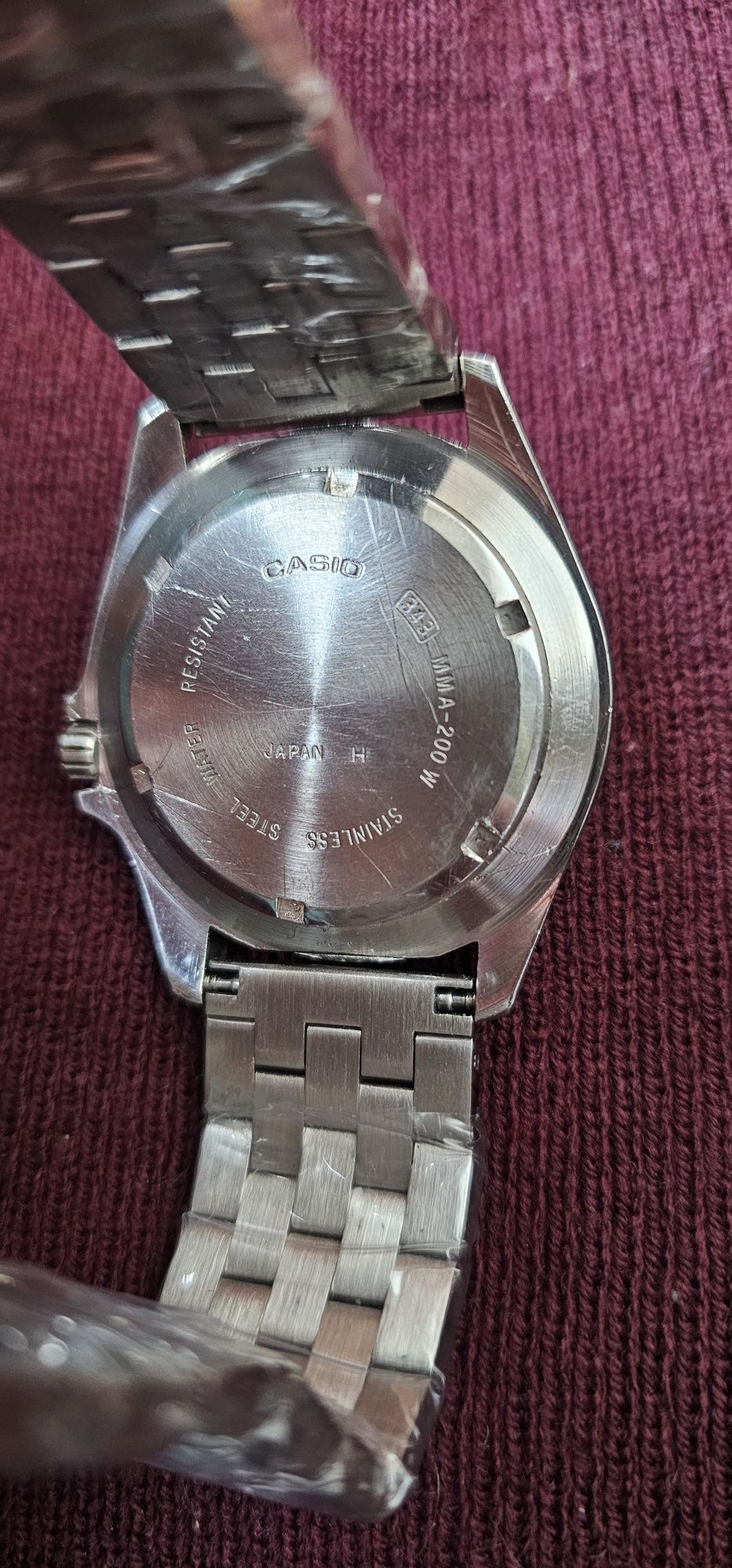 Коллекционные кварцевые часы Касио Casio mma 200w Japan