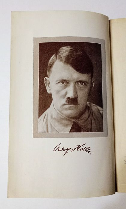 Militaria de Trincheira Adolfo Hitler Mein Kampf a Minha Luta 1937