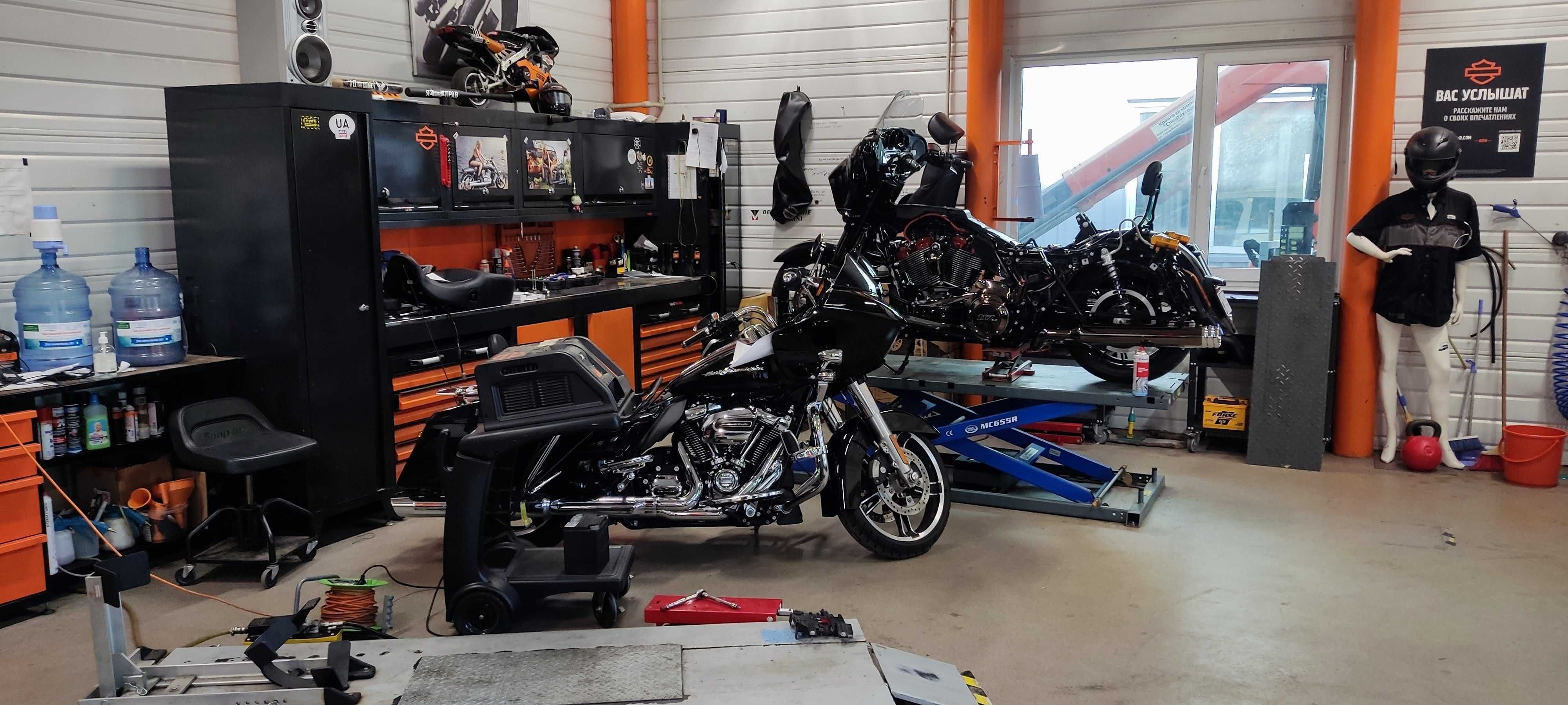 Мотоцикли ремонт - шиномонтаж Harley-Davidson Kyiv