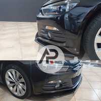 VW Scirocco Lip Lamina Frontal R Preto brilhante