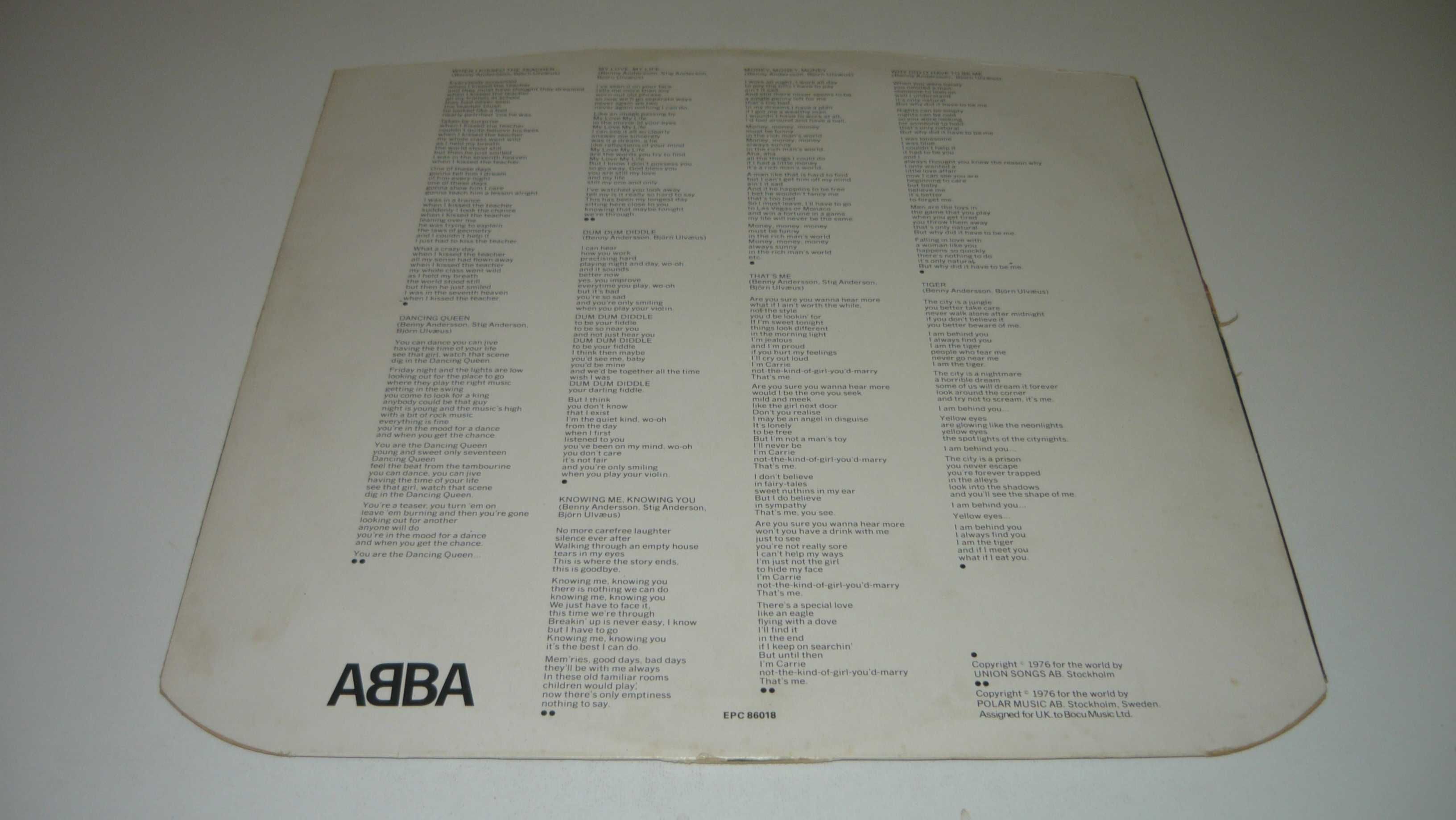 ABBA Arrival wyd. rok 1976