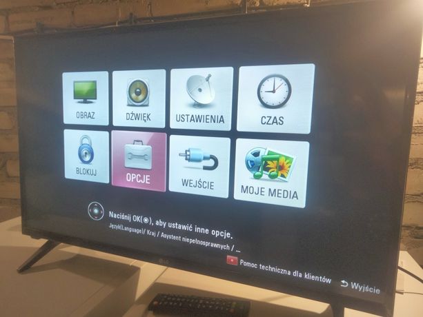 Telewizor LG LED 32 DVB-T 2 jak Nowy!