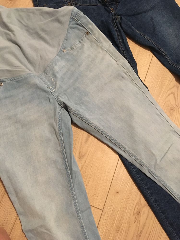 Spodnie ciążowe h&m 40 L jeansy