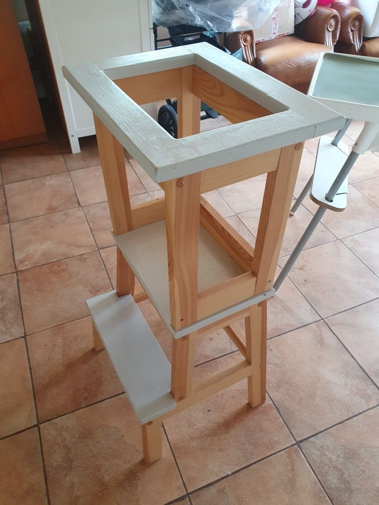 Kitchen helper plus krzesełko ikea