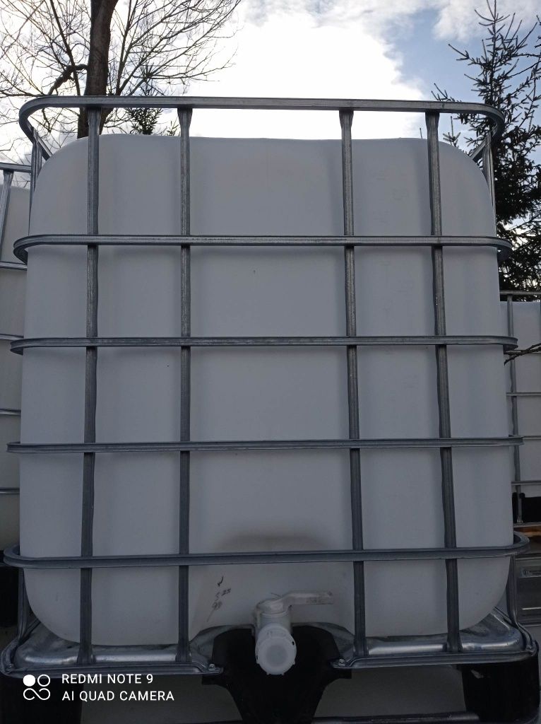 Mauzer beczka kontener mauser paletopojemnik IBC 1000l 600l na wodę