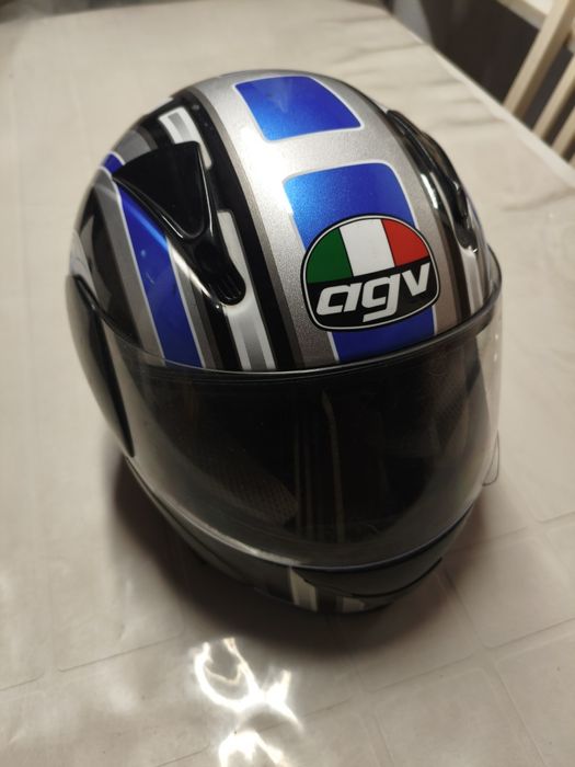 Capacete de moto com viseira extra para sol