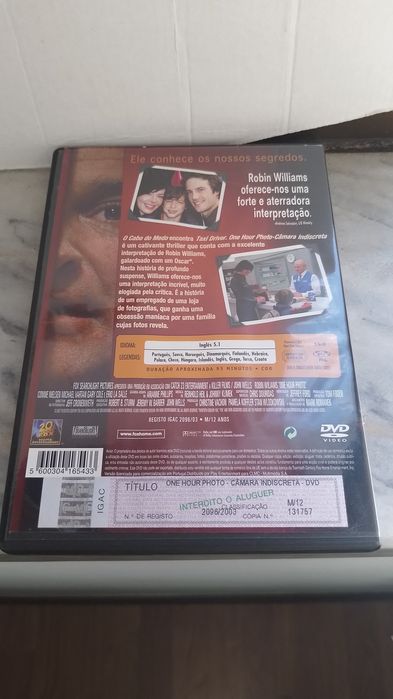 DVD One Hour Photo - Câmara Indiscreta
